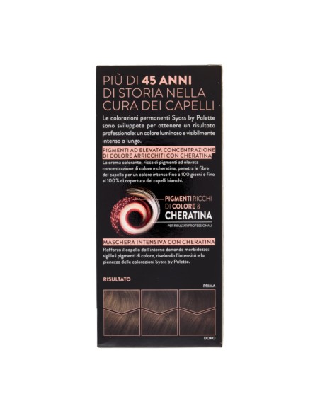 offerta Palette Syoss Colorazione Permanente con Cheratina 4.1 Castano