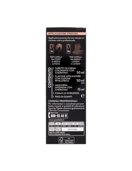 offerta Palette Syoss Colorazione Permanente con Cheratina 4.1 Castano