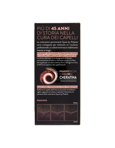 offerta Palette Syoss Colorazione Permanente con Cheratina 4.2 Castano Mogano