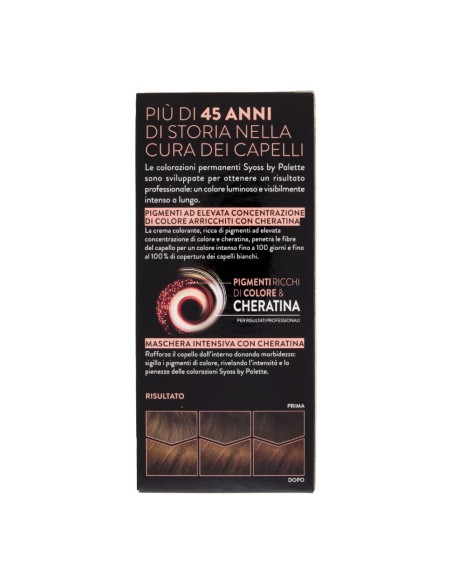 offerta Palette Syoss Colorazione Permanente con Cheratina 4.8 Castano Cioccolato