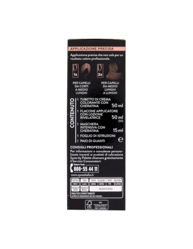 offerta Palette Syoss Colorazione Permanente con Cheratina 5.1 Castano Chiaro