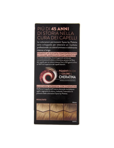 offerta Palette Syoss Colorazione Permanente con Cheratina 7.6 Biondo Beige
