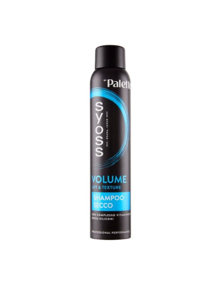 offerta Palette Syoss Spray Shampoo Secco Volume Lift & Texture Formula Professionale 200 ml
