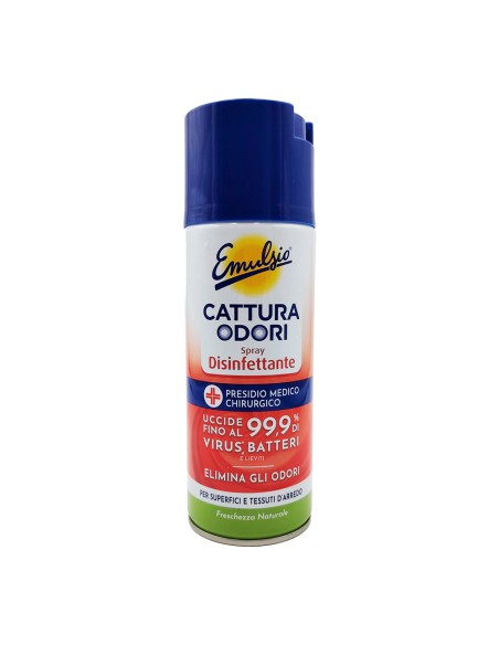 offerta Emulsio CatturaOdori Spray Disinfettante Uccide Fino al 99,9% di Virus 350 ml