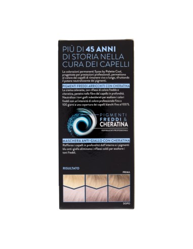offerta Palette Syoss Colorazione Permanente con Cheratina Anti-Giallo 10.55 Biondo Platino Ultra