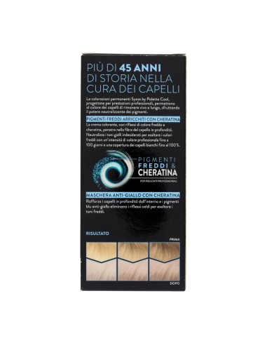 offerta Palette Syoss Colorazione Permanente con Cheratina Anti-Giallo 12.59 Biondo Platino Cool 