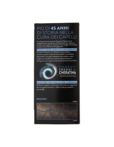 offerta Palette Syoss Colorazione Permanente con Cheratina Anti-Giallo 5.95 Castano Chiaro Freddo