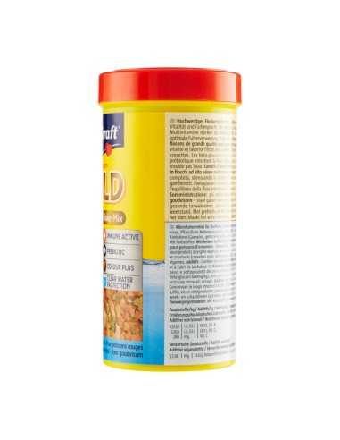 offerta Vitakraft Premium Gold Cibo per Pesci Rossi Flake-Mix 250 ml