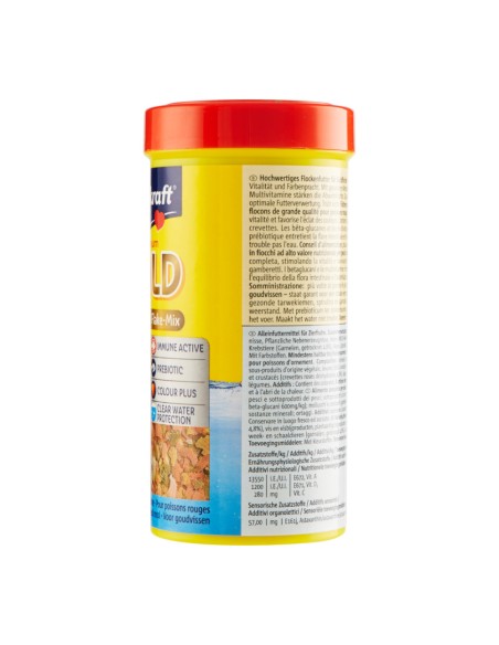 offerta Vitakraft Premium Gold Cibo per Pesci Rossi Flake-Mix 250 ml