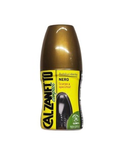 Calzanetto Compact Autolucidante Colore Nero per Scarpe a...