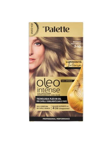 offerta Palette Syoss Oleo Intense Colorazione Permanente con Olio 7.10 Biondo Naturale
