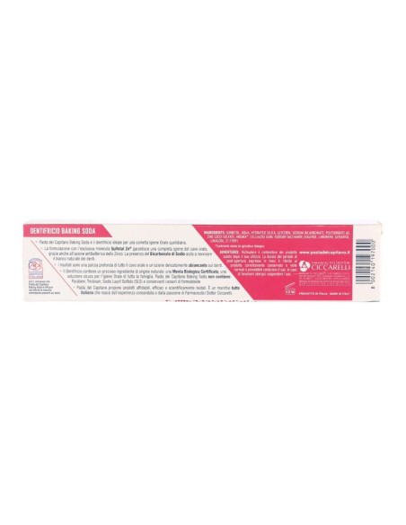 offerta Pasta del Capitano Dentifricio Baking Soda Gusto Menta 75 ml