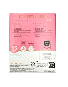 Golden Lady Gambaletto Velato 15 Denari Colore Fumo... 2