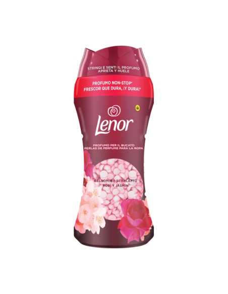 offerta Lenor Perle Profumate per il Bucato Fragranza Gelsomino Scarlatto 195 g