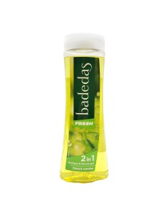 Badedas Fresh 2in1 Shampoo e Gel Doccia Fragranza Agrumi...