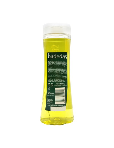 offerta Badedas Fresh 2in1 Shampoo e Gel Doccia Fragranza Agrumi e Gelsomino 600 ml