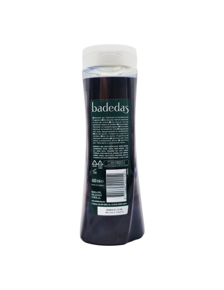 offerta Badedas Gel Doccia Noir Rinvigorente Fragranza Sandalo e Patchouli 600 ml