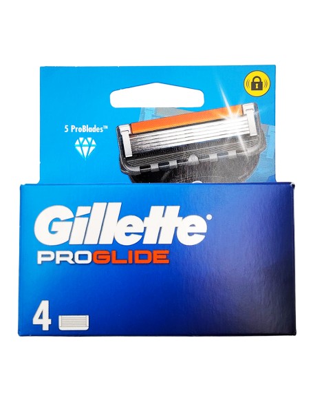 offerta Gillette Proglide Lamette di Ricambio per Rasoio 5 Lame ProBlades 4 Pz