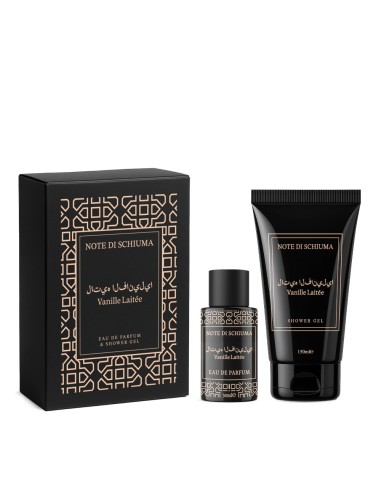 offerta Note di Schiuma Set con Gel Doccia e Eau De Parfum Vanille Laitée 150 + 50 ml