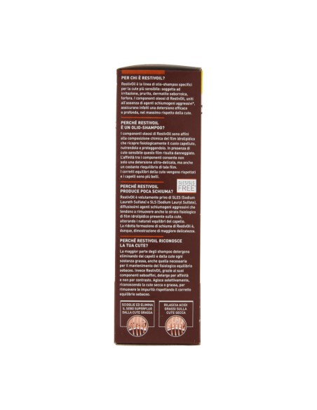 offerta RestivOil Shampoo Fisiologico Sebo Normalizzante per Capelli da Normali a Grassi 150 ml
