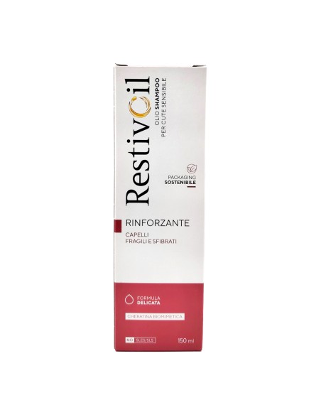 offerta RestivOil Shampoo Rinforzante per Capelli Fragili e Sfibrati 150 ml