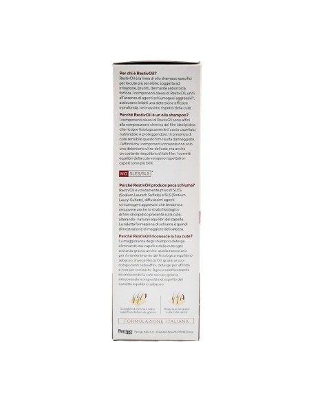 offerta RestivOil Shampoo Rinforzante per Capelli Fragili e Sfibrati 150 ml