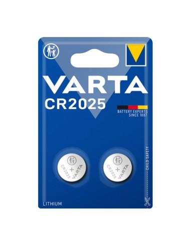 offerta Varta Batteria a Bottone con Litio 3V CR2525 2 Pz