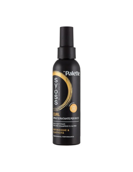 offerta Palette Syoss Curl Spray Idratante per Ricci Ravvivati e Definiti 150 ml