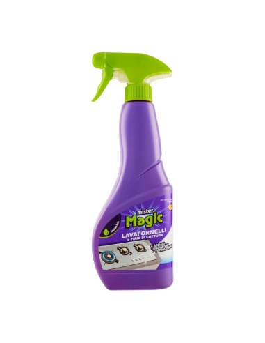 offerta Mister Magic Spray Lavafornelli e Piani di Cottura con Estratti Naturali di Agrumi 500 ml
