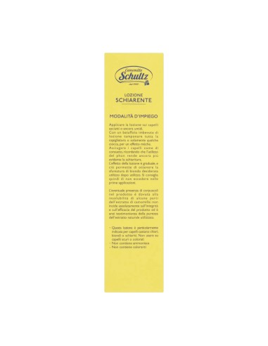 offerta Schultz Camomilla Lozione Liquida Schiarente ad Azione Graduale 200 ml