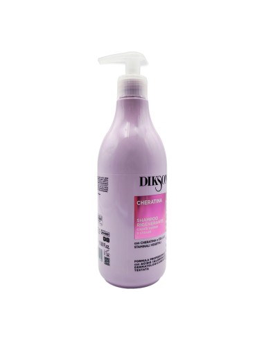 offerta Dikson Shampoo Rigenerante Cheratina per Capelli Trattati e Sfibrati 500 ml