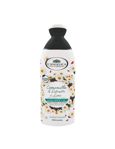 offerta L'Angelica Officinalis Shampoo e Balsamo Addolcente con Camomilla e Estratto di Lino 250 ml