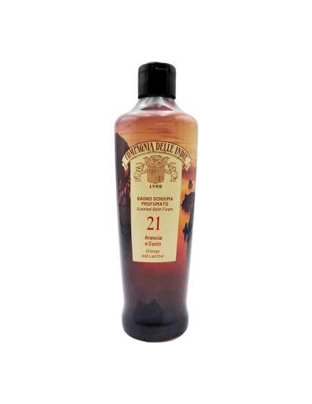 offerta Compagnia delle Indie Bagnoschiuma Profumato 21 Arancia e Cuoio 500 ml
