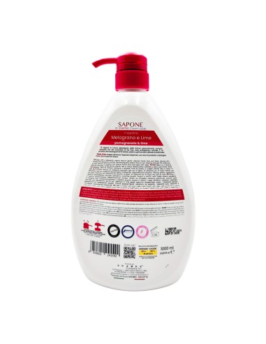 offerta Eloderma Sapone in Crema Igienizzante Fragranza Melograno e Lime 1000 ml