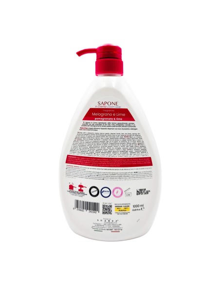 offerta Eloderma Sapone in Crema Igienizzante Fragranza Melograno e Lime 1000 ml