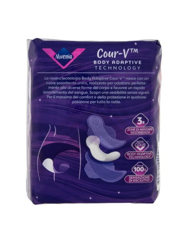 offerta Nuvenia Goodnight Assoorbenti Ultra Large+ con Ali Flusso Abbondante 10 Pz
