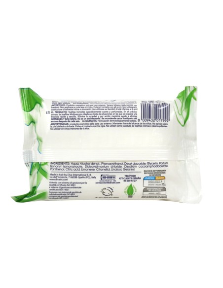 offerta Nice Cosmetics Salviette Milleusi Detergenti Umidificate Effetto Igienizzante 20 Pz