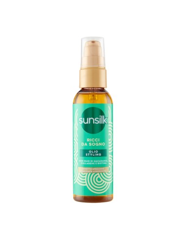 offerta Sunsilk Ricci da Sogno Olio Styling per Capelli Ricci con Olio di Macadamia 75 ml