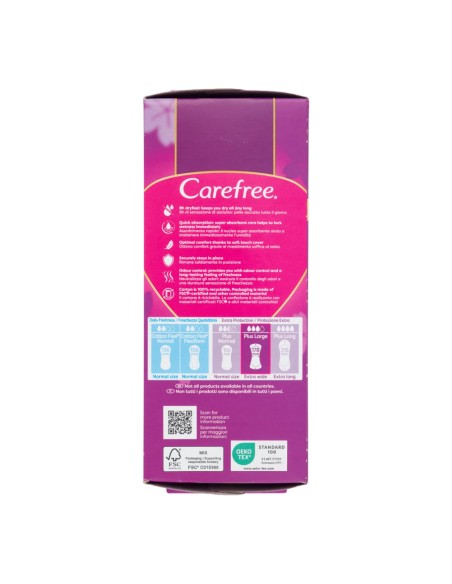 offerta Carefree Plus Large Salvaslip Distesi 5in1 Senza Profumo 20 Pz