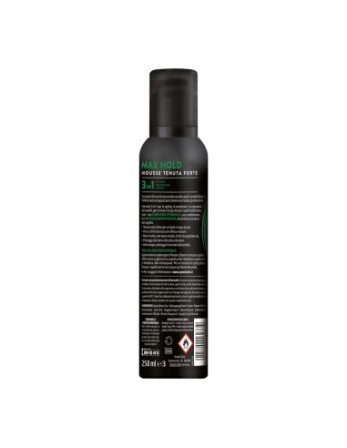 offerta Palette Syoss Max Hold Mousse Tenuta Forte 3in1 250 ml