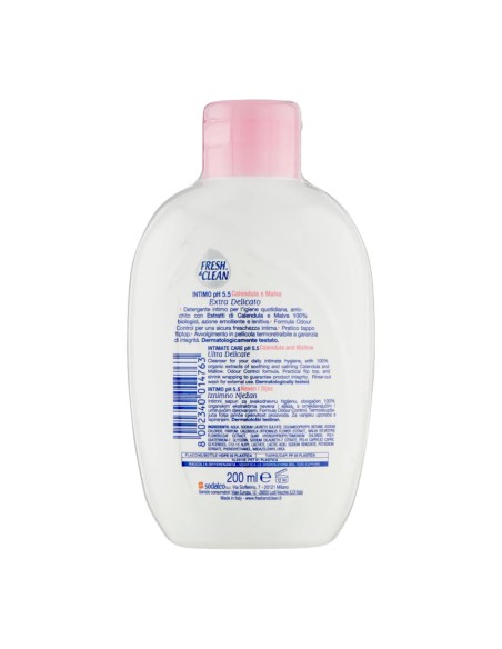 offerta Fresh & Clean Detergente Intimo Liquido pH 5,5 Extra Delicato Calendula e Malva 200 ml