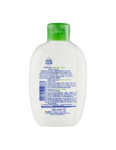 offerta Fresh & Clean Detergente Intimo Liquido pH 5,5 Extra Fresco Aloe Vera e Salvia 200 ml