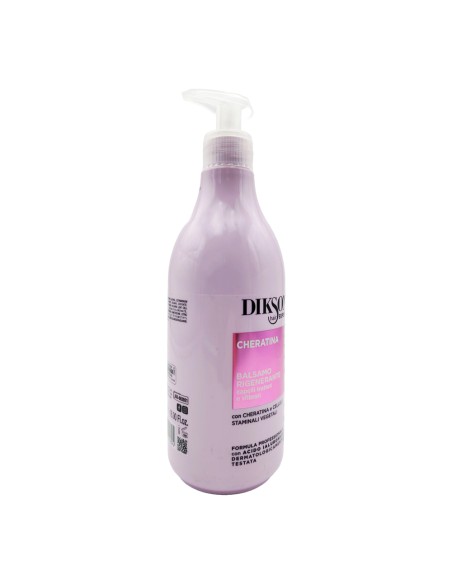 offerta Dikson Balsamo Rigenerante Cheratina per Capelli Trattati e Sfibrati 500 ml