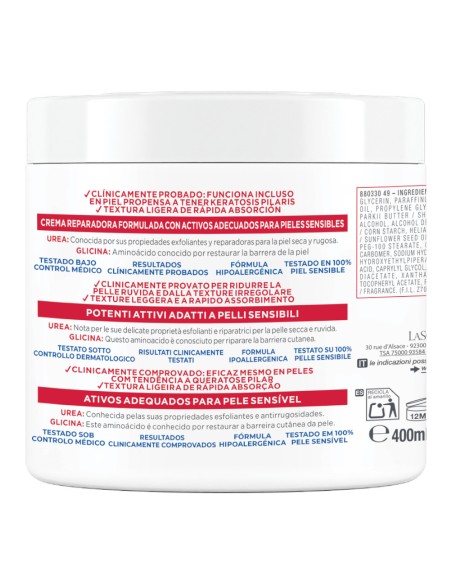 offerta Mixa Urea Cica Repair+ Crema Corpo Balsamo Riparatore Rigenerante 10% Urea e Glicina 400 ml