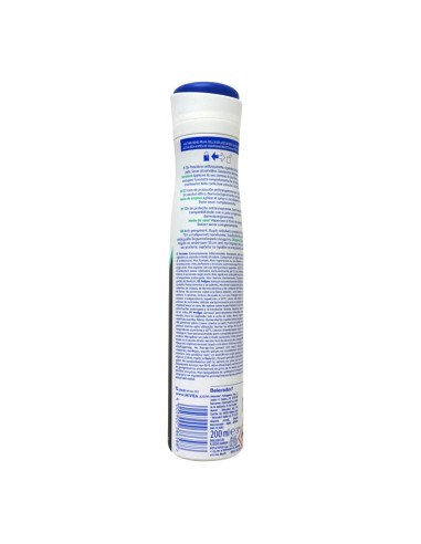 offerta Nivea Deodorante Spray Black & White Invisible Active + Antibacterial 200 ml