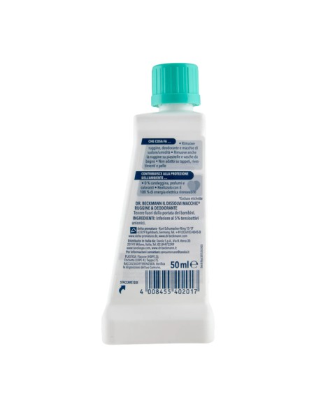 offerta Dr Beckmann Dissolvi Macchie Ruggine & Deodorante 50 ml