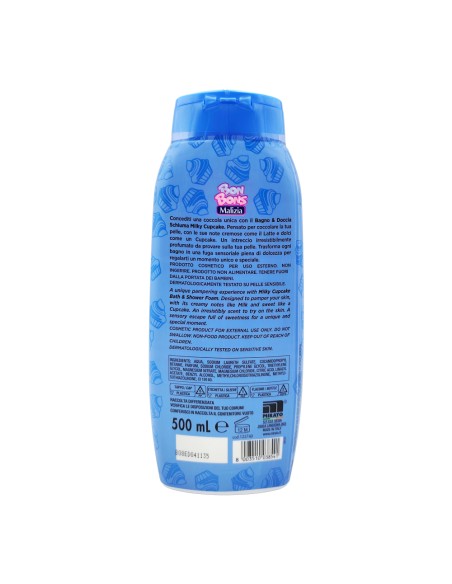 offerta Malizia Bon Bons Bagno e Doccia Schiuma Milky Cupcake 500 ml