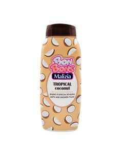 Malizia Bon Bons Bagno e Doccia Schiuma Tropical Coconut 500 ml