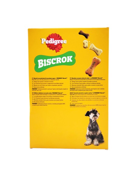 offerta Pedigree Biscrok Cibo per Cani Multi Mix Pollo Agnello e Manzo 500 g