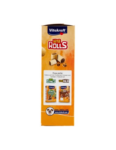 offerta Vitakraft Vita Rolls Biscotti Croccanti con Gustoso Ripieno 400 g